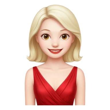 Red Dress Queen sticker