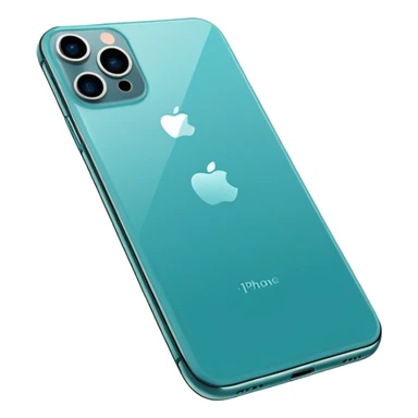 İphone 16 pro max turkuaz sticker