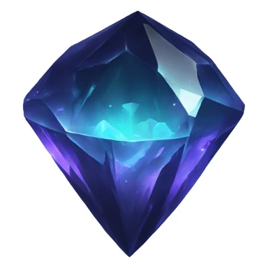 Dark aether crystal sticker