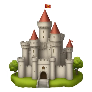 A King’s castle sticker