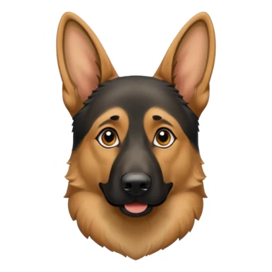 German shepherd sticker
