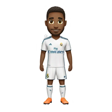 a footballer  that plays for Real Madrid sticker
