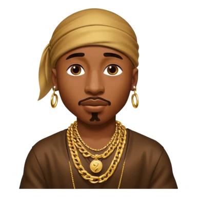 tupac qui chante sticker