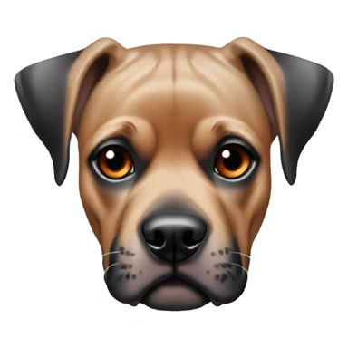 Doberman pug Rottweiler tiger silver red black with cropped ears pricked ears sticker