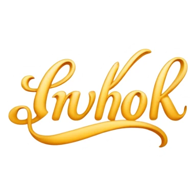 Words "no thank you" in cursive white letters sticker