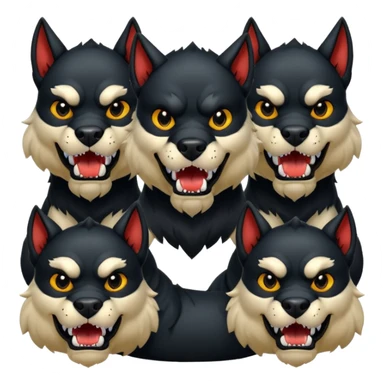 cerberus sticker