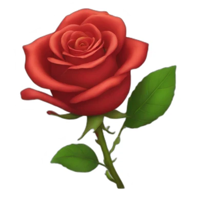 red Rose sticker