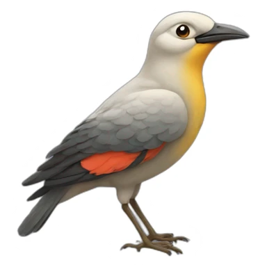 urgent bird sticker