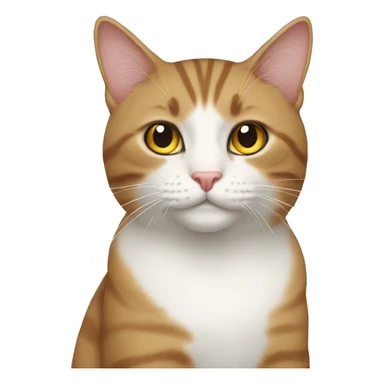 cat with bout sticker