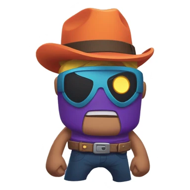colt de brawl stars sticker