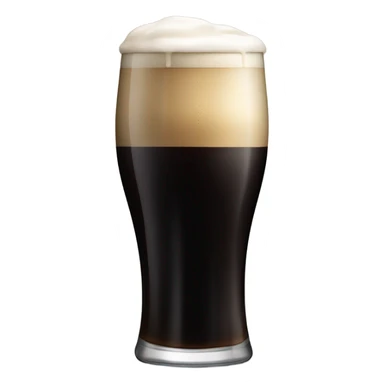 Guinness glass sticker