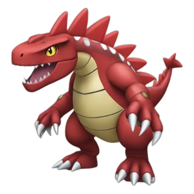 Groudon le pokemon sticker
