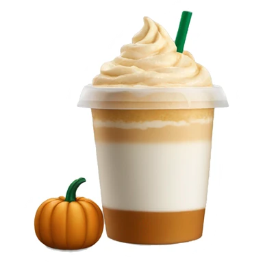 starbucks pumpkin cream chai  sticker
