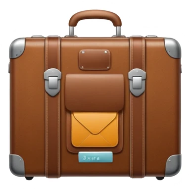 travel suitcase emoji sticker