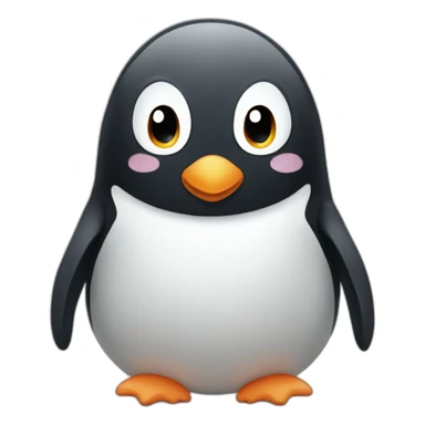 Penguin cute sticker