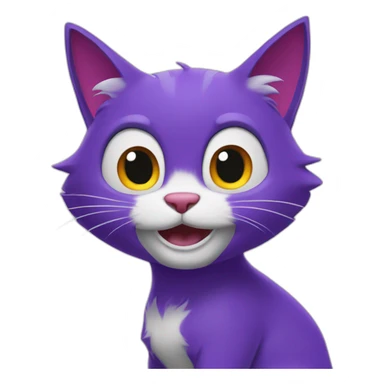 Blaze the cat sticker