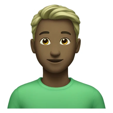 coeur vert pastel sticker