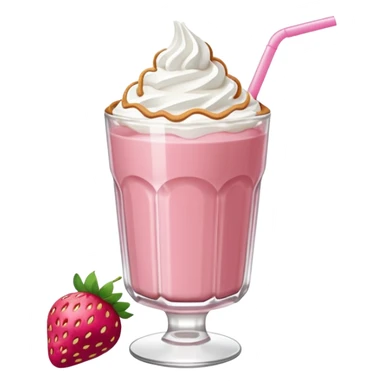 strawberry biscoff drink sticker