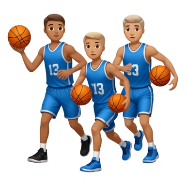 people doing sports sticker