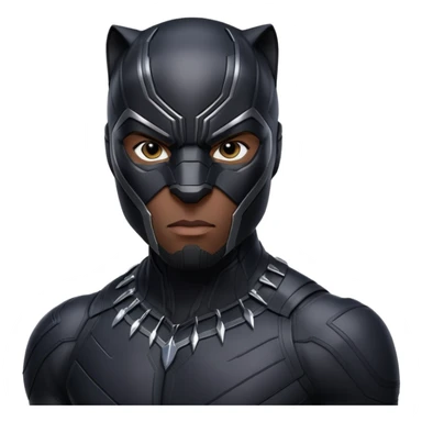 Black panther marvel sticker