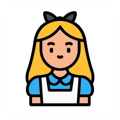alice in wonderland sticker