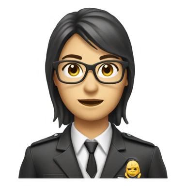 Agente immobiliare pelle chiara  sticker