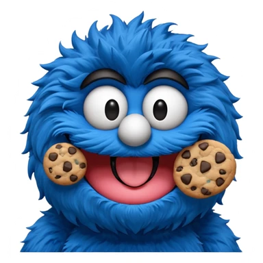 Cookie Monster sticker