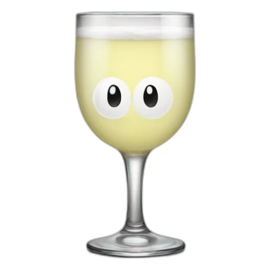 Pastis glass sticker