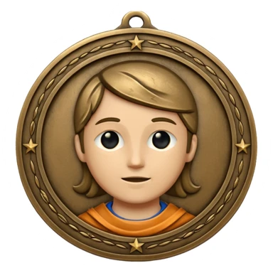 médaille du courage Cerballaince sticker