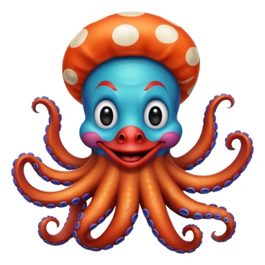 🐙🤡 sticker