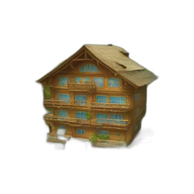 Russian resort sticker