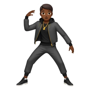 locking dance style sticker