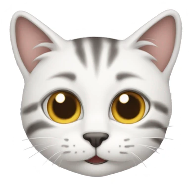 Mono con una sonrisa de gato sticker