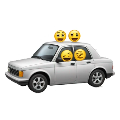 Car with Bobs sticker