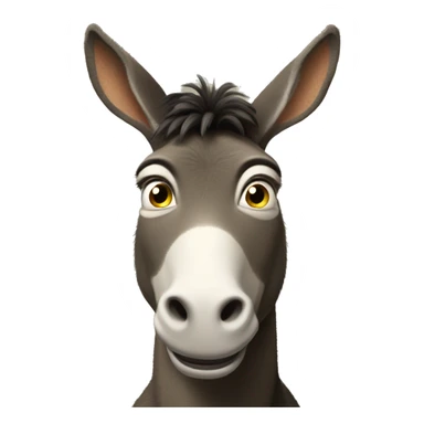 Burro from shrek sticker