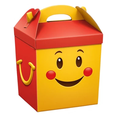 Caja feliz de MC donanads  sticker
