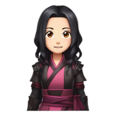 nezuko demon slayer sticker