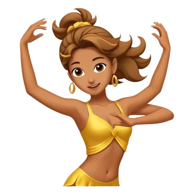 Zoë dancing sticker