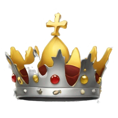 kings crown in snake pit sticker