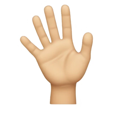 a clapping hand sticker
