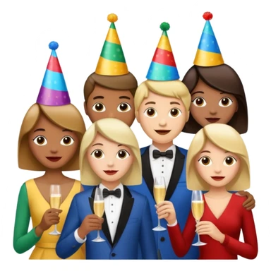 party very hard sticker