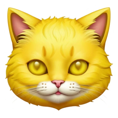 кот с лимоном на голове sticker