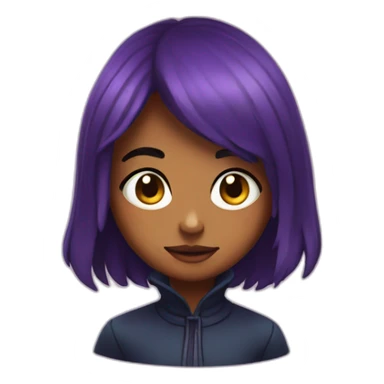 Dark Madeline from celeste sticker