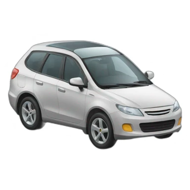 Angry Volodin glass wheelchair car sticker