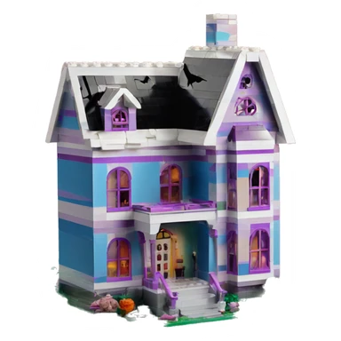 Lego barbie’s haunted dream house  sticker