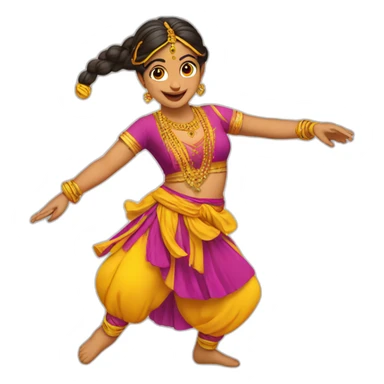 dancing patila sticker