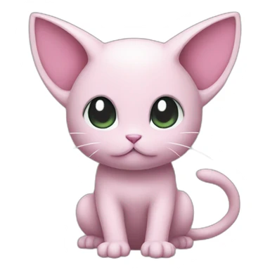 Mew Pokémon sticker