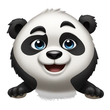 Panda hehe sticker