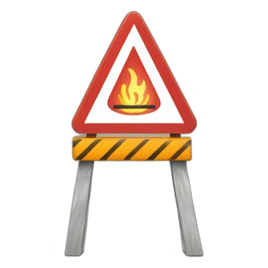 caution warning sign sticker