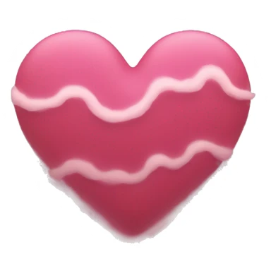 heart made of wave sticker